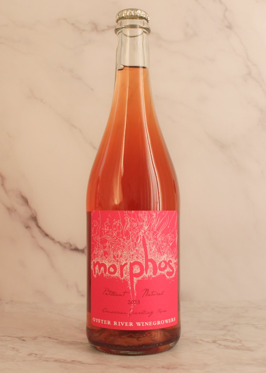Morphos Rosé By Oyster River Winegrowers - Pét Nat (Semi-Sparkling), Pink