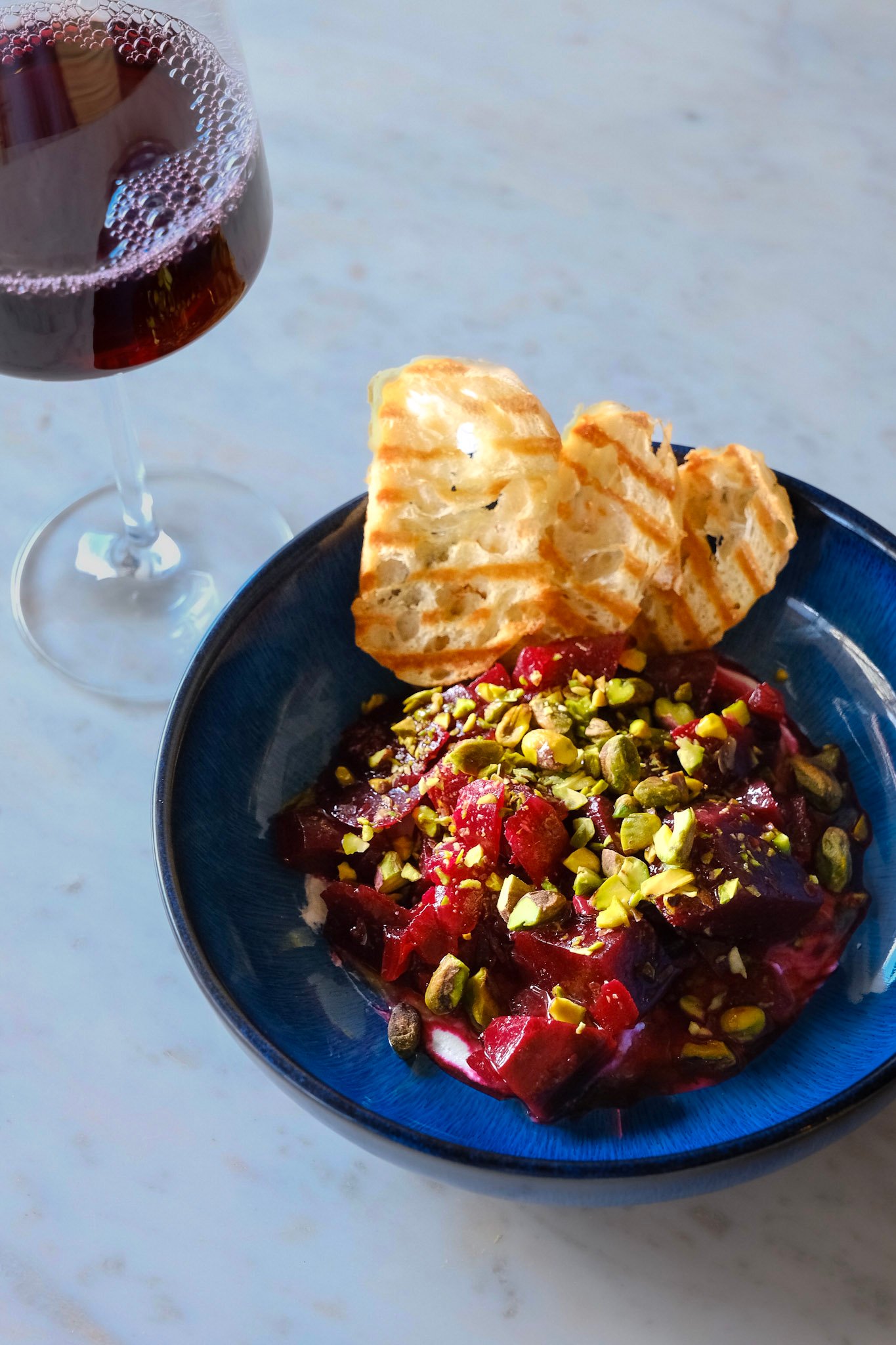 Marinated beets