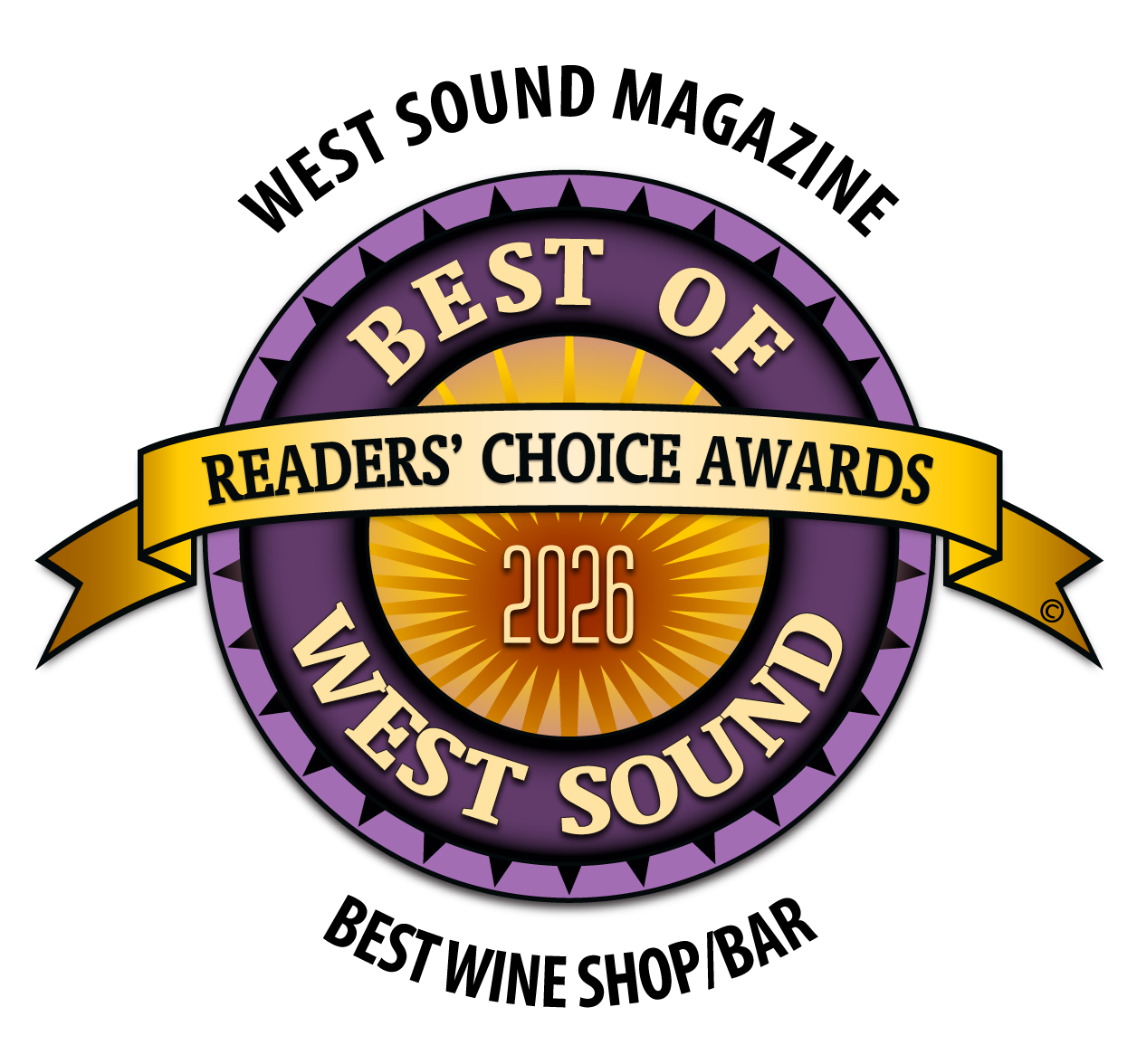 Best of West Sound 2026 - Best Wine Shop and Bar