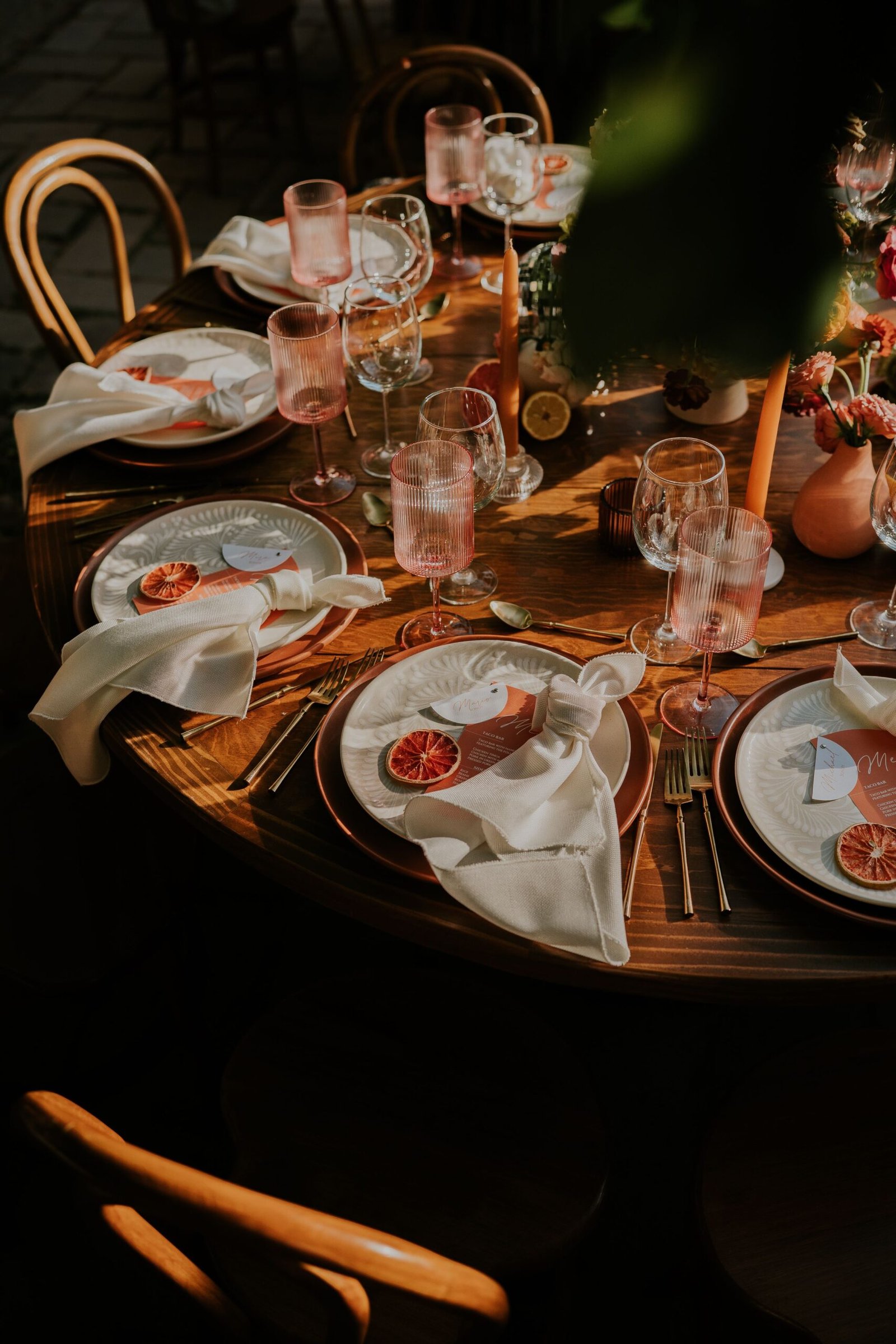 Wine bottles curated for events